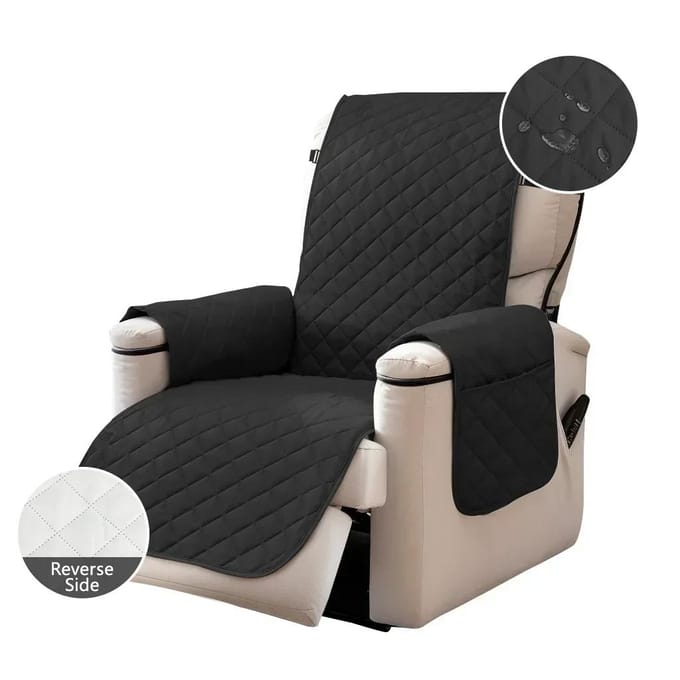 100% Waterdichte Relaxfauteuilhoes Wasbare Bankhoezen voor Kinderen Huisdieren Honden Slipcover Meubelbeschermer met Elastische Banden