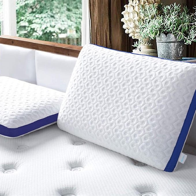 Sleeptech®  Traagschuim - NASA - Memory kussen - Ergonomisch - Galaxy Motion Hoofdkussen Medium 2.0 65x40x14 cm