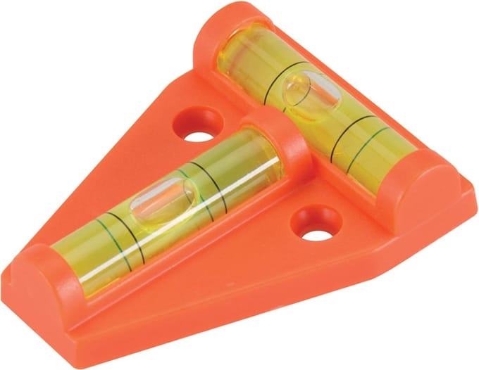 Silverline 2-weg mini kruiswaterpas 60 x 45 mm
