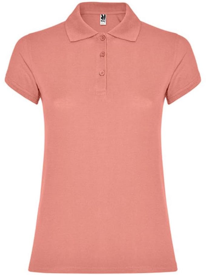 Roly - Star Dames Polo - Clay Orange 266 maat S