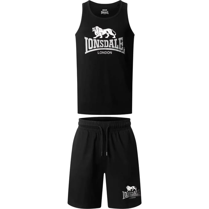 Tanktop en shortset Lonsdale Polmood