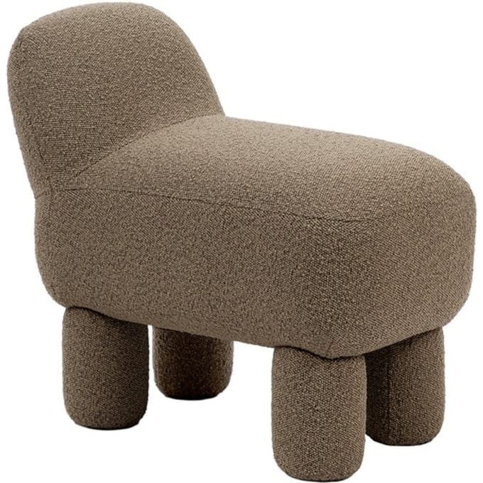 Design House Stockholm Lulu Poef - bruin