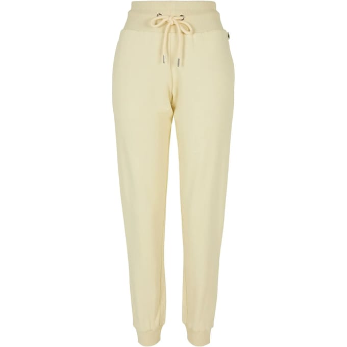 Urban Classics - Organic High Waist Dames joggingbroek - 5XL - Geel