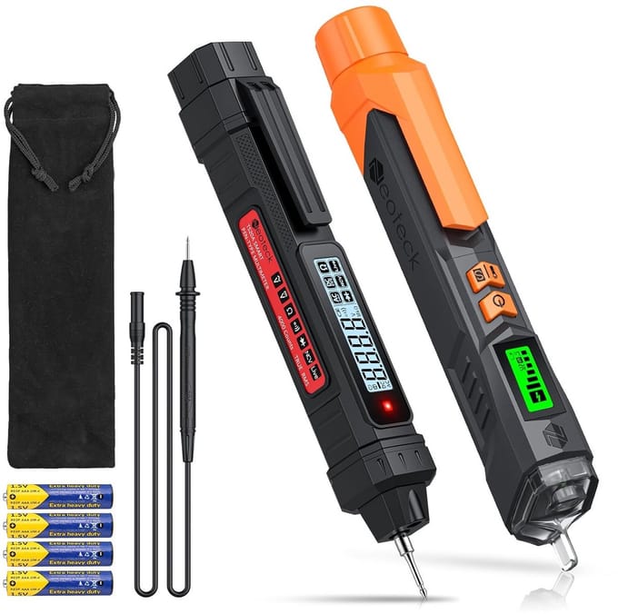 Draagbare Spanningsmeter en Digitale Multimeter Pen voor AC/DC Metingen