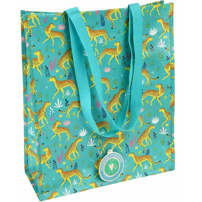Gerecyclede boodschappentas Rex London Cheetah