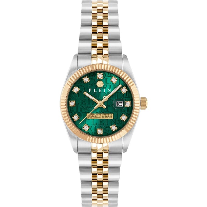 Philipp Plein Date Superlative PWNFA0325 Horloge - Staal - Multi - Ø 28 mm