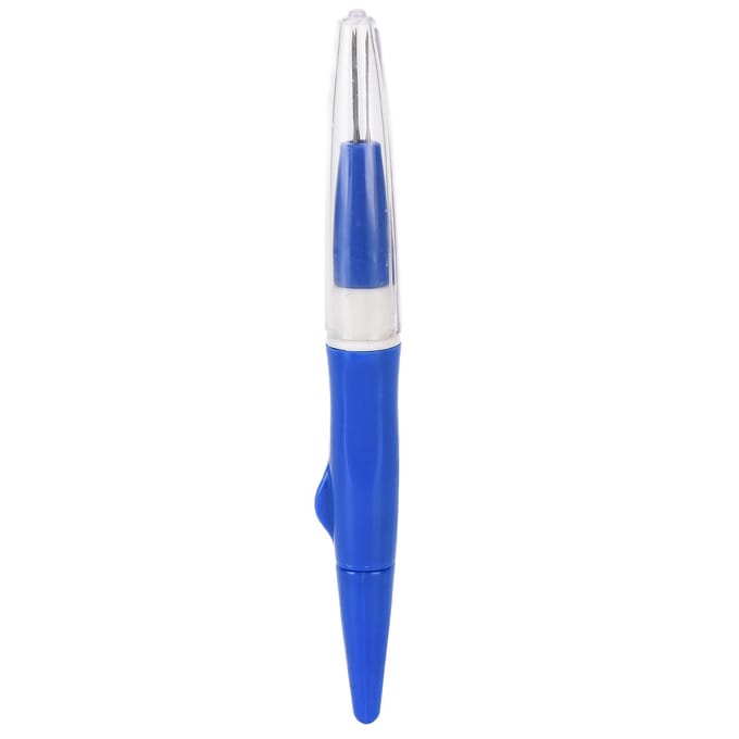 Viltnaalden 3 Naalden Ergonomisch Ontworpen Handvat Gemakkelijk te Gebruiken Comfortabele Grip DIY Vilten blauw