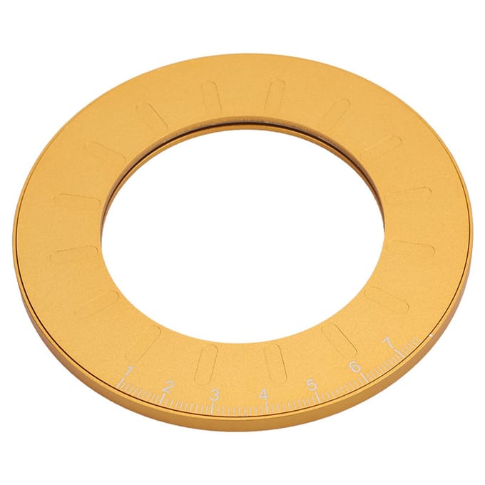 Metalen ronde cirkel tekengereedschap Professionele verstelbare tekenliniaal gray