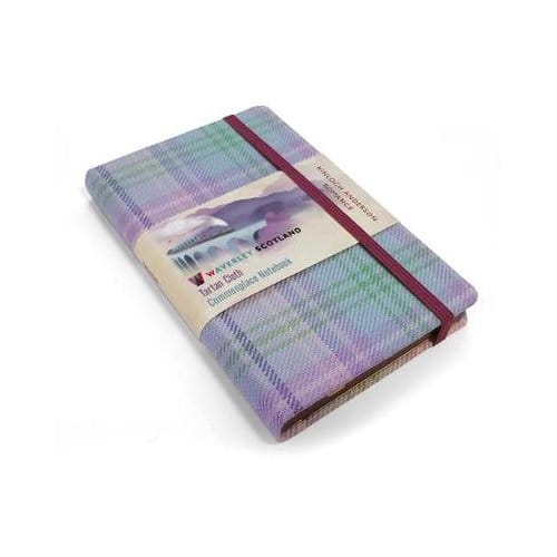 Waverley S.T. (M): Romance Pocket Genuine Tartan Cloth Commonplace Notebook