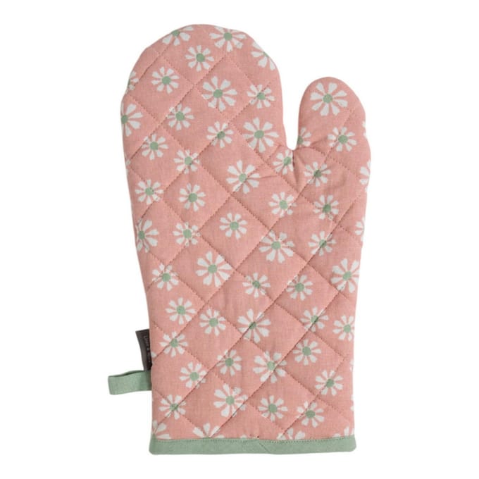 Daisy flowers ovenwant roze 18x33 cm