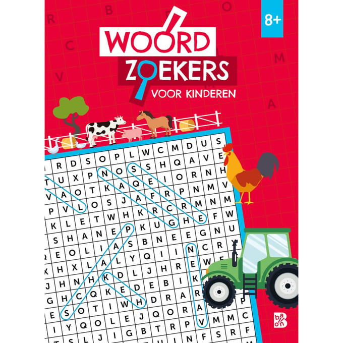Woordzoekers - Kinderen 8+ - Woordzoeker junior
