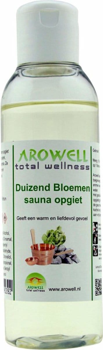 Arowell - Duizend Bloemen sauna opgiet saunageur opgietconcentraat - 100 ml