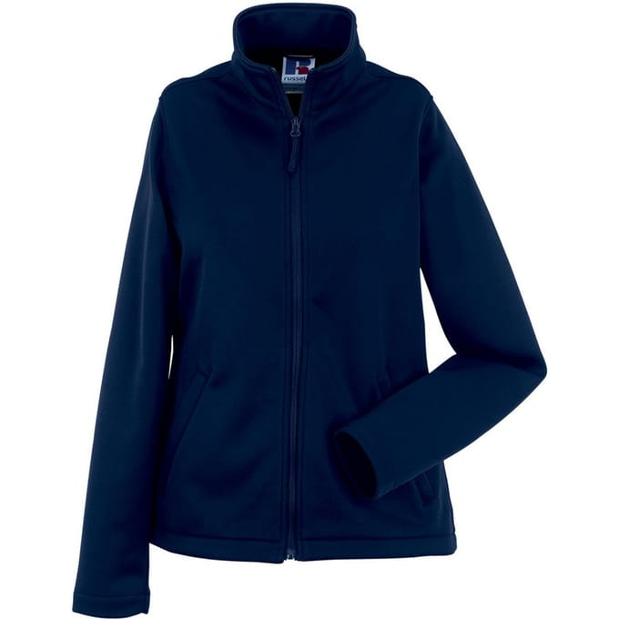Russell Dames/Dames Slim Soft Shell Jasje (Franse marine)