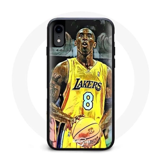 Coque - Kobe Bryant - Iphone XR - Souple - Noir - Basketball