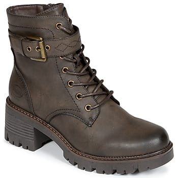 Dockers by Gerli Dames Laars - donkerbruin - EU39