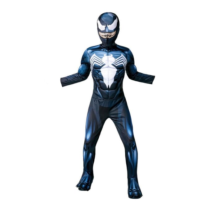 Venom Kinders/Kinderen DLX Kostuum 5-7 Years blauw/wit