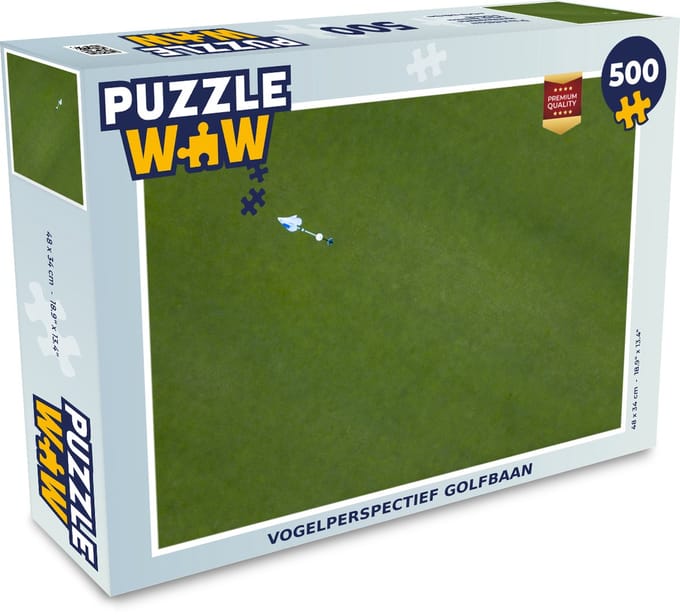 Puzzel golfbaan - Legpuzzel - Puzzel 500 stukjes