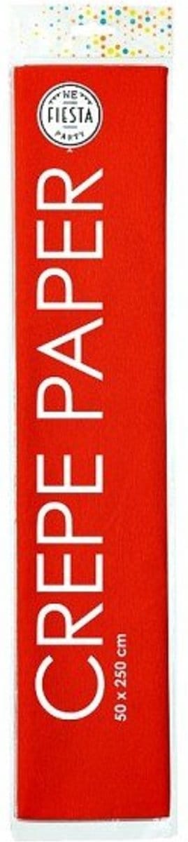 Wefiesta Crêpepapier 250 X 50 Cm Rood
