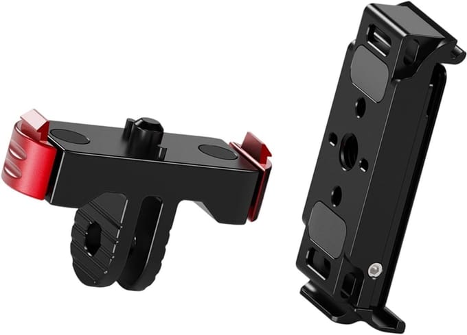 Camera Batterij Deur - Reserve Onderdeel - Actiecamera Bescherming - Waterdichte Integriteit - 50 x 18 x 14 mm - Zwart