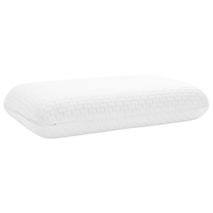 vidaXL - Slapen - kussen - 50 - x - 30 - x - 10 - cm - Traagschuim - Wit