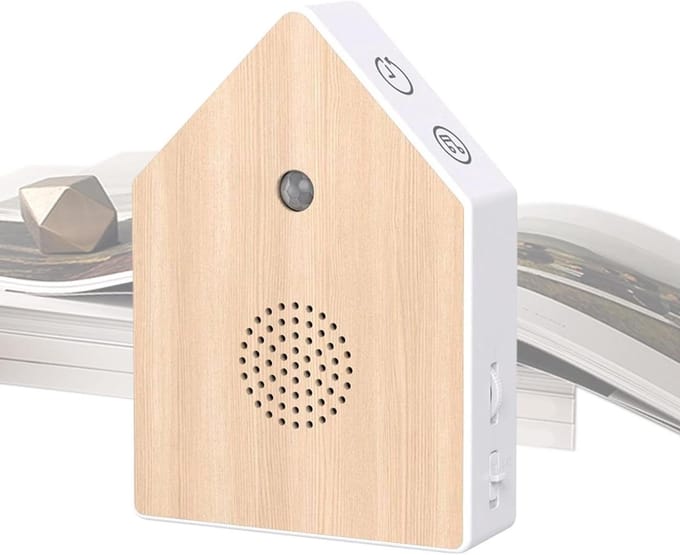 Geluidsmachine Slapen - Ontspanningsluidspreker - Rust Bevorderen - Bewegingssensor - Compact Ontwerp - Wit