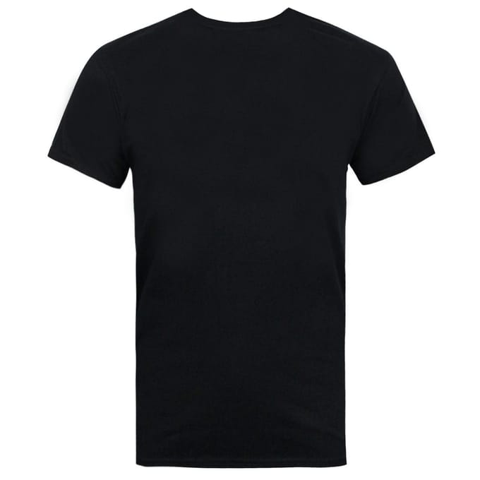 Marvel Heren Stripverhaal Logo T-shirt (Zwart)