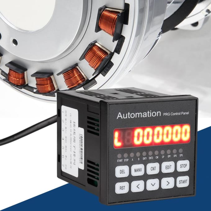 Contrôleur programmable de moteur pas à pas à axe unique