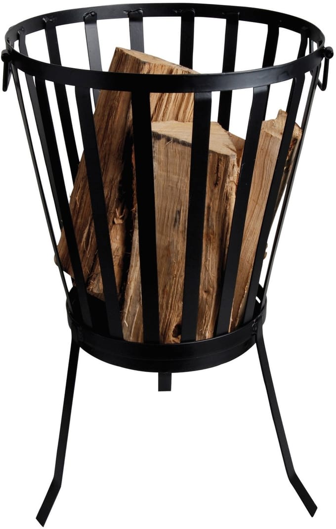 Esschert Design - Vuurkorf - Metaal - Rond- 34 x 59 cm - Zwart