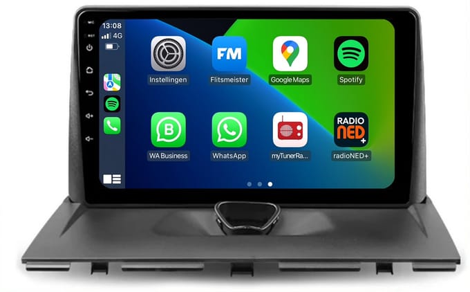 Carplay autoradio voor Citroën Jumpy | 2007 t/m 2014 | Android 13 | Draadloos Apple Carplay & Android auto | 2GB + 32GB | 8-Core processor | Davilon | 2025 model | 2007 2008 2009 2010 2011 2012 2013 2014 | Bluetooth & Wifi