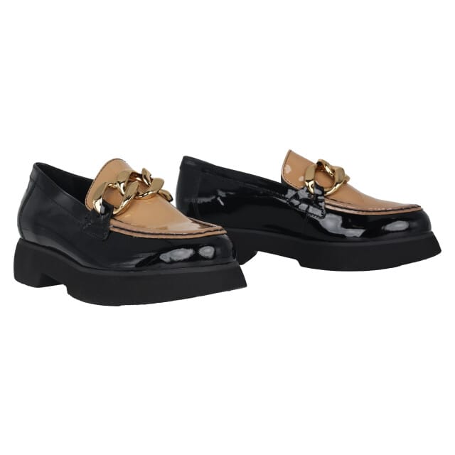 Högl Stacy - dames instapper - Zwart - maat 34.5 (EU) 2.5 (UK)