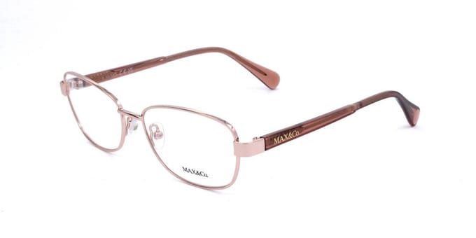 Max&co. MO5062 Shiny rose gold 53/16/140 WOMAN Brilmonturen