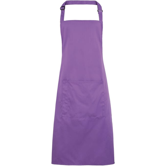 Premier Dames/Dames Kleuren Bipschort Met Zak / Werkkleding (Rijke Violet)