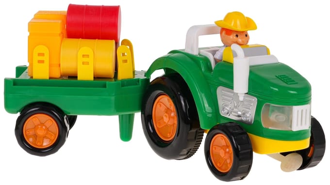 Boerderij Speelgoed Tractor met Boer en Accessoires