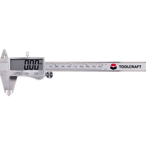 TOOLCRAFT DIN EN 862 TO-5664642 Digitale schuifmaat 150 mm