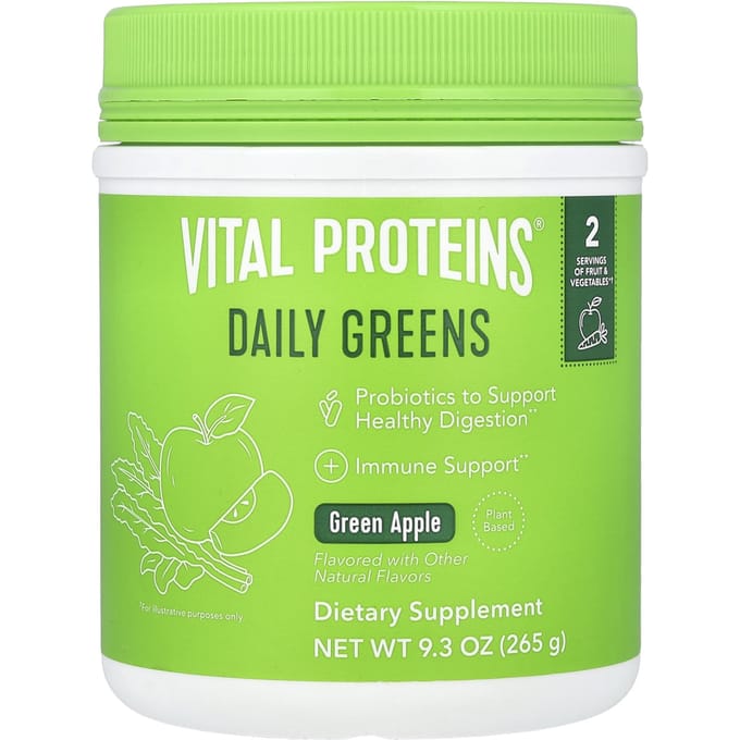 Daily Greens, Groene Appel, 265G(9.3oz)