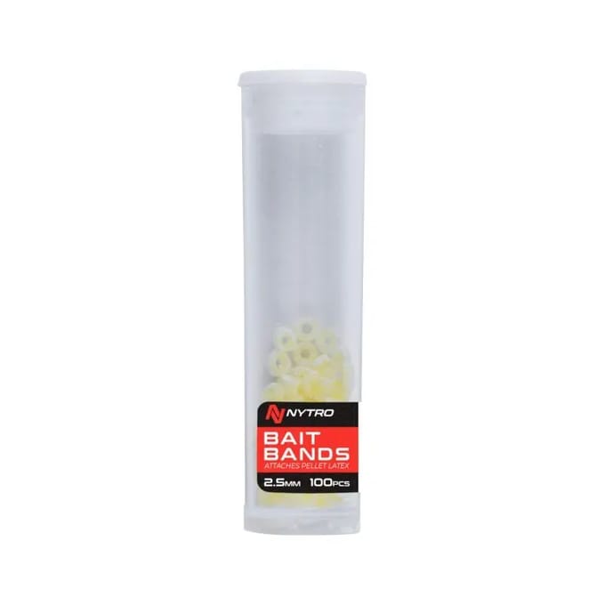 Nytro Latex Bait Bands (100 pcs) - Maat : 8.0mm