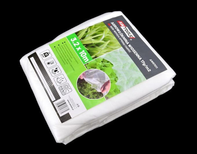 Awtools - Agrowezel - 3,2x5 m - 17 g/m² - UV-stabiel - Wit
