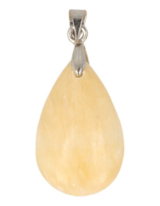 The drop of Calciet geel - hanger