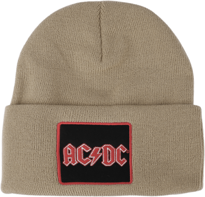 AC/DC Amplified Collection - Patch Beanie Unisex Beanie - khaki - Standard