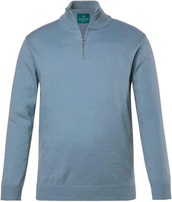 Boston Park - Heren - Troyer breisel - Duifblauw - Maat 52+