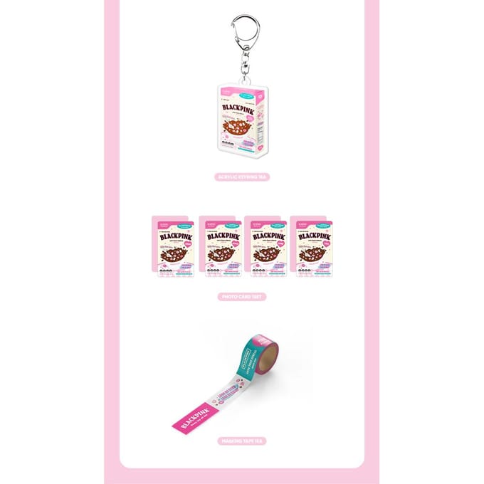 BLACKPINK 2023 Debuut VERJAARDAG Cereal DECO KIT white