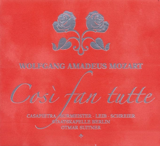 Staatoper & Staatskapelle Berlin - Mozart: Così fan tutte (CD)