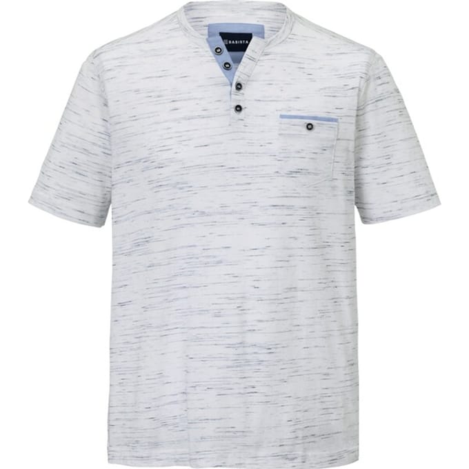Babista herren T-Shirt - 48/50 - wit - Plus Size