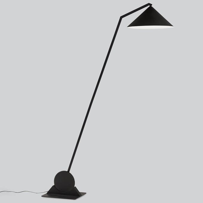 Northern Gear Floor - matzwarte vloerlamp