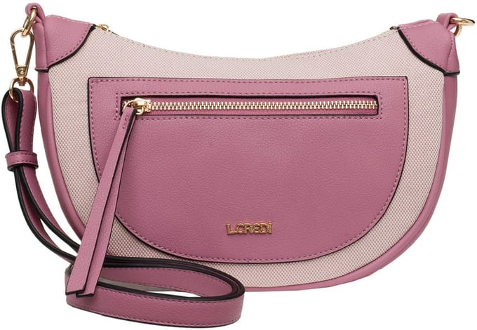 L.CREDI Paola Schoudertas 26.5 cm - Dames - soft berry
