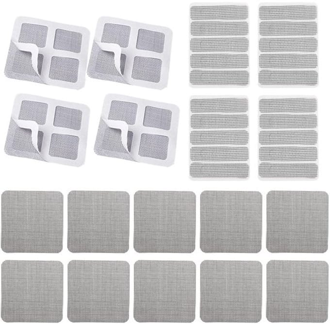 Allecto - Mosquito Net Repair Tape - 50 Stuks - Zelfklevende