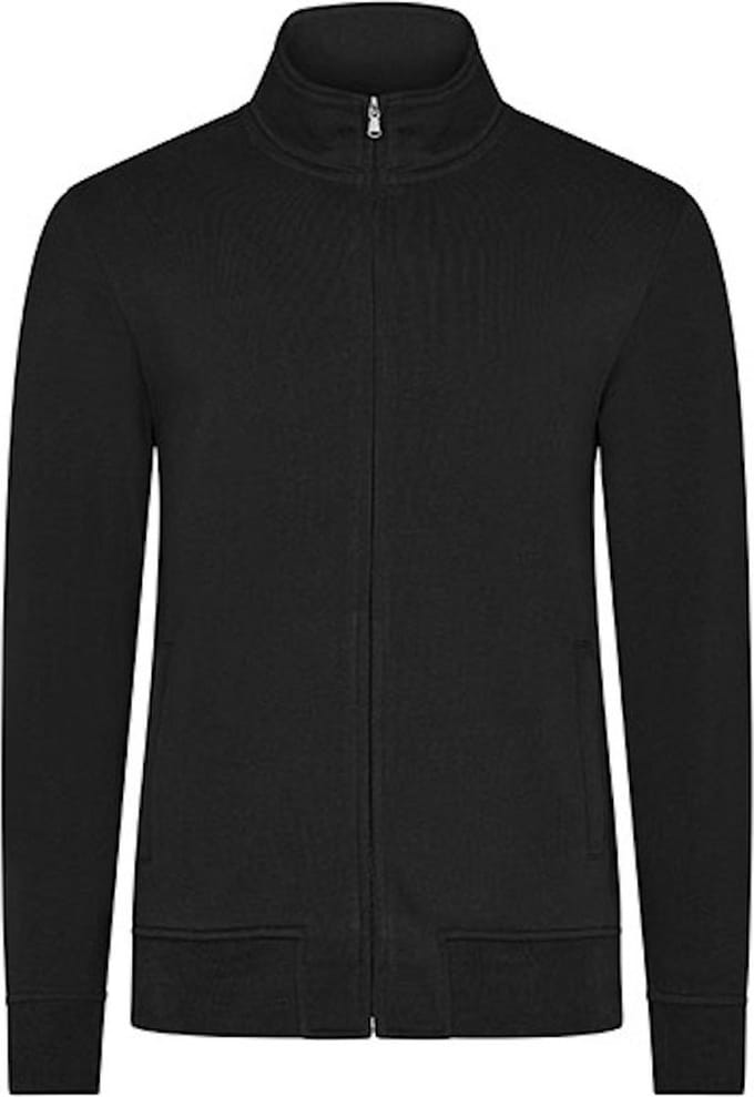 Herenvest 'Premium Full Zip' met zijzakken Black - XL