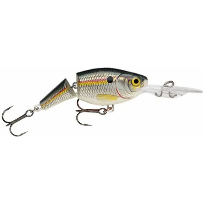 Ophangen van kunstaas Rapala jointed shad rap 5 cm