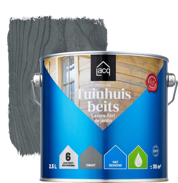Lacq Tuinhuisbeits - 2.5L - Zwart