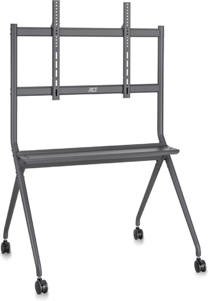 ACT Verrijdbare tv/monitor vloersteun, 50” t/m 86”, VESA AC8372